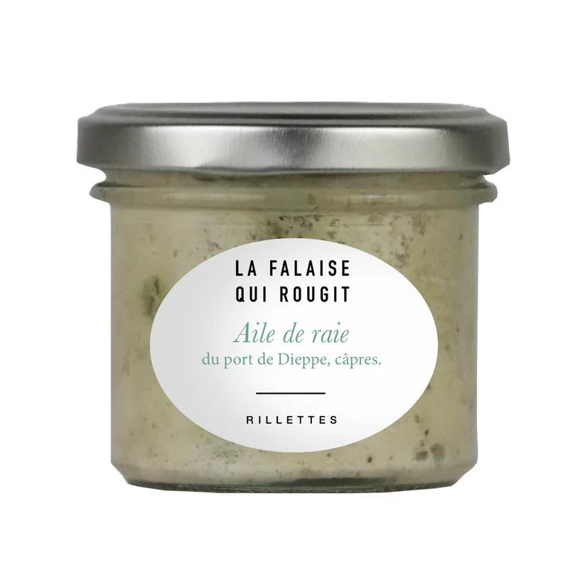 Rillettes d'aile de raie et câpres