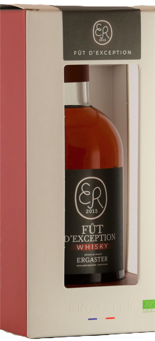 Single malt whisky fut d'exception tourbé