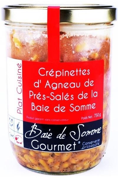 Crépinettes d'agneau de près-salés de la baie de Somme