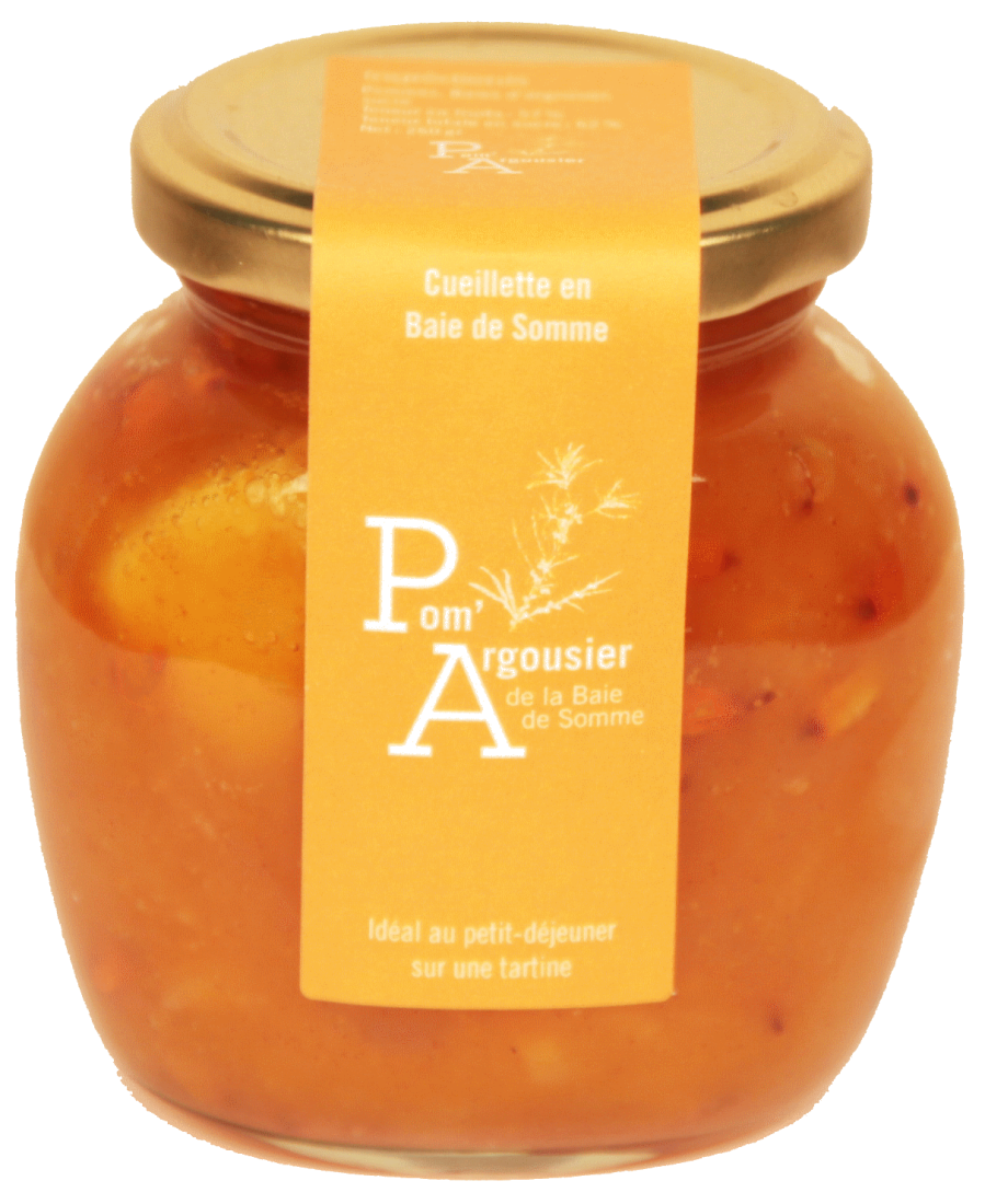 Confiture Pom'Argousier de la baie de somme
