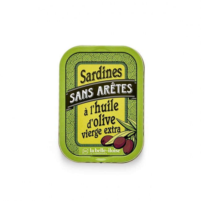 Sardines à l'huile d'olive vierge extra