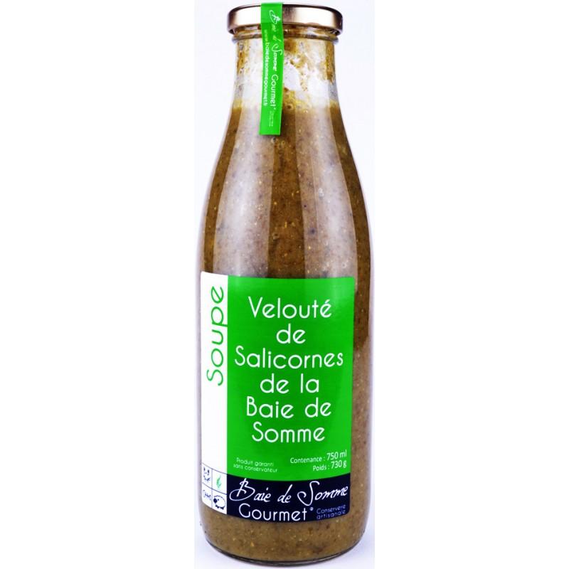 Velouté de salicornes de la baie de Somme