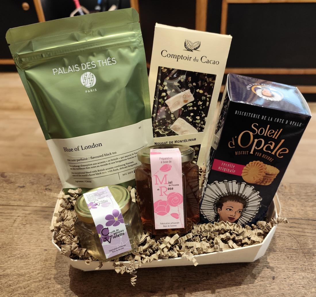 Panier cadeau 'Tea time'
