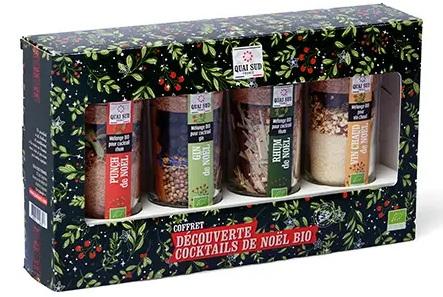 Coffret cocktails de Noël