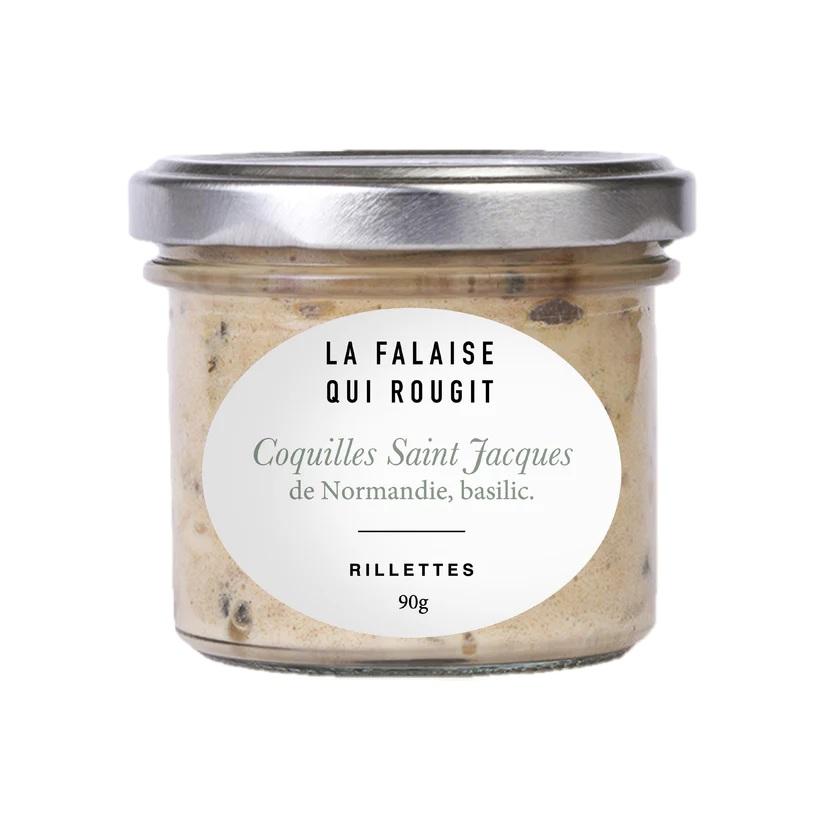 Rillettes de coquilles Saint Jacques de Normandie et basilic