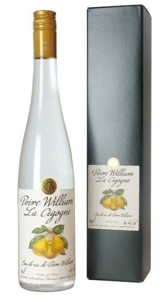 Eau de vie de Poire William "La Cigogne"