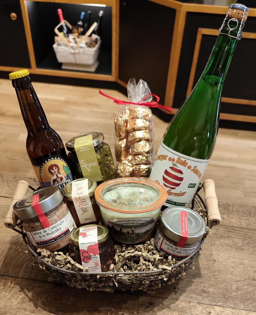 Panier cadeau 'l'épicurien Picard'