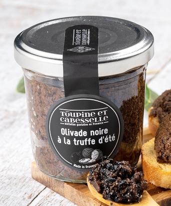 Tapenade d'olive noire à la truffe d'été