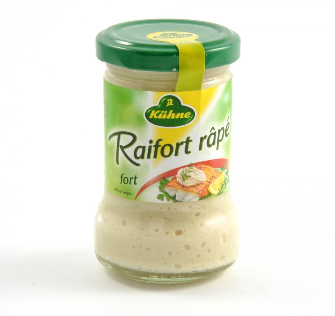 Raifort rapé