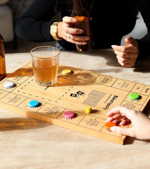 Jeu de plateau "Bière'opoly"