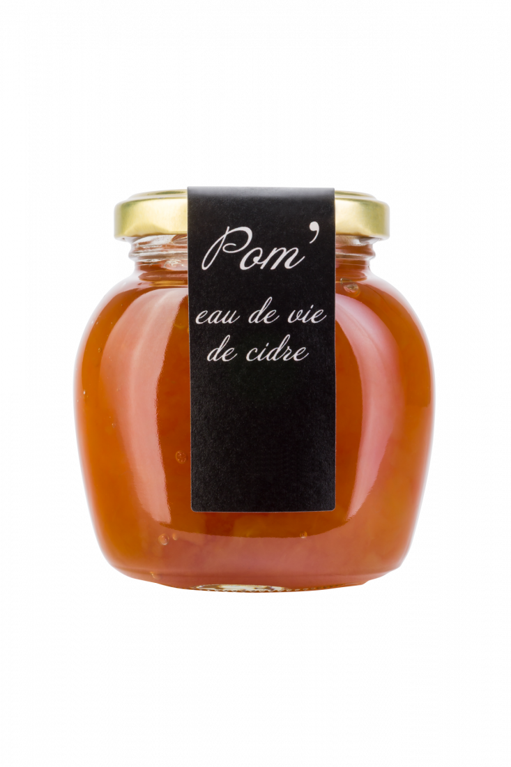 Confiture Pom' eau de vie de cidre