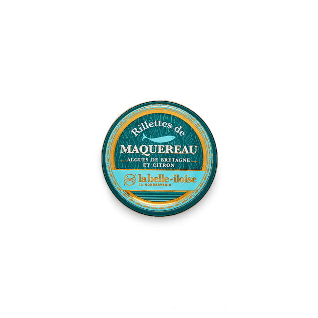 Rillettes de maquereau algues et citron