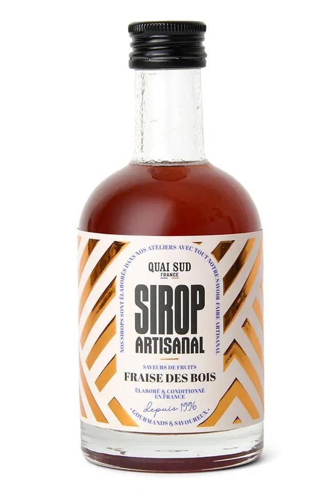 Sirop fraise des bois