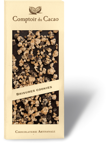 Tablette lait cookies