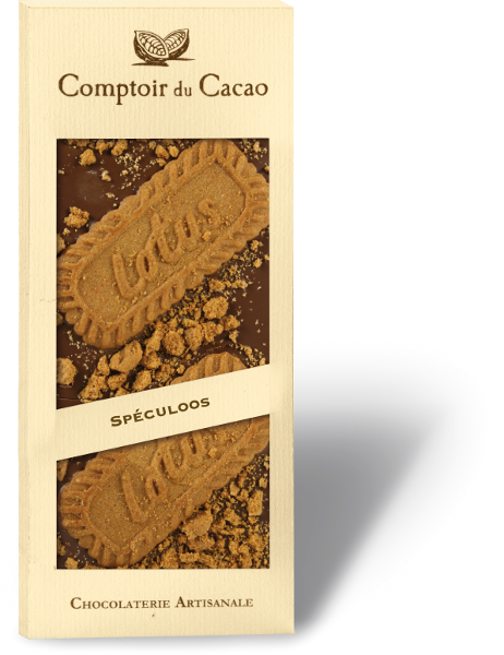 Tablette lait et spéculoos